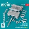 RESKIT RSK48-0029 MHU-141M munitions trailer with weapon platform (type 1) (3D Printed model kit) (1/48)